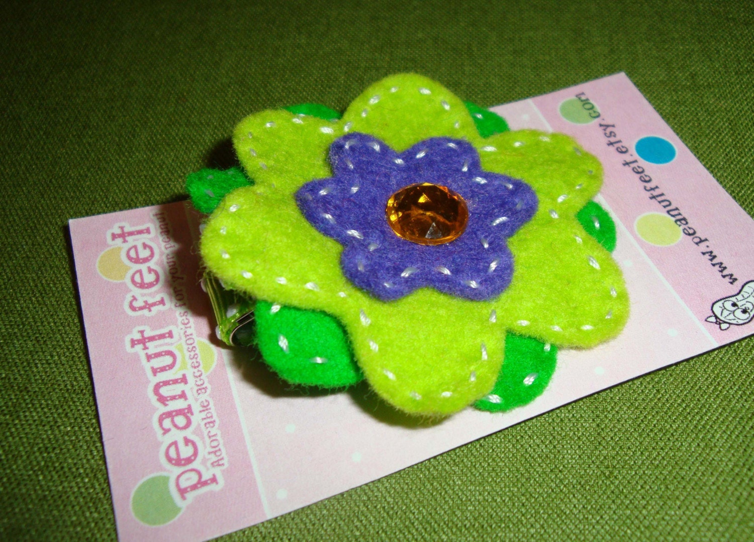Funky Flower Hair Clip