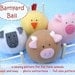 Barnyard Ball - immediate download - PDF sewing pattern