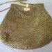 Carla Marchi Evening Bag, Vintage Gold Beaded Purse, Mid Century Fashion