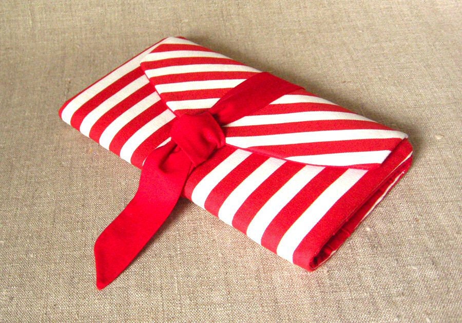 pocketbook - red stripe