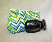glasses case - chevron
