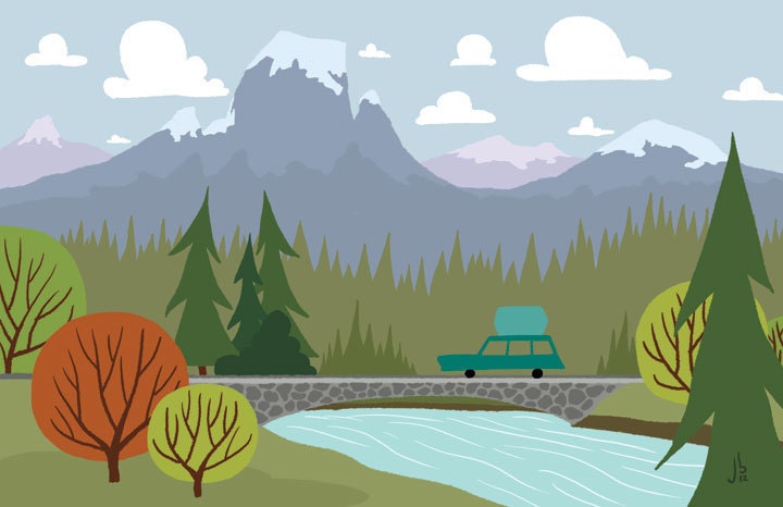 Camping - Bridge