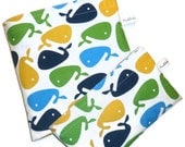 Reusable Sandwich and Snack Bag - Cute Whales