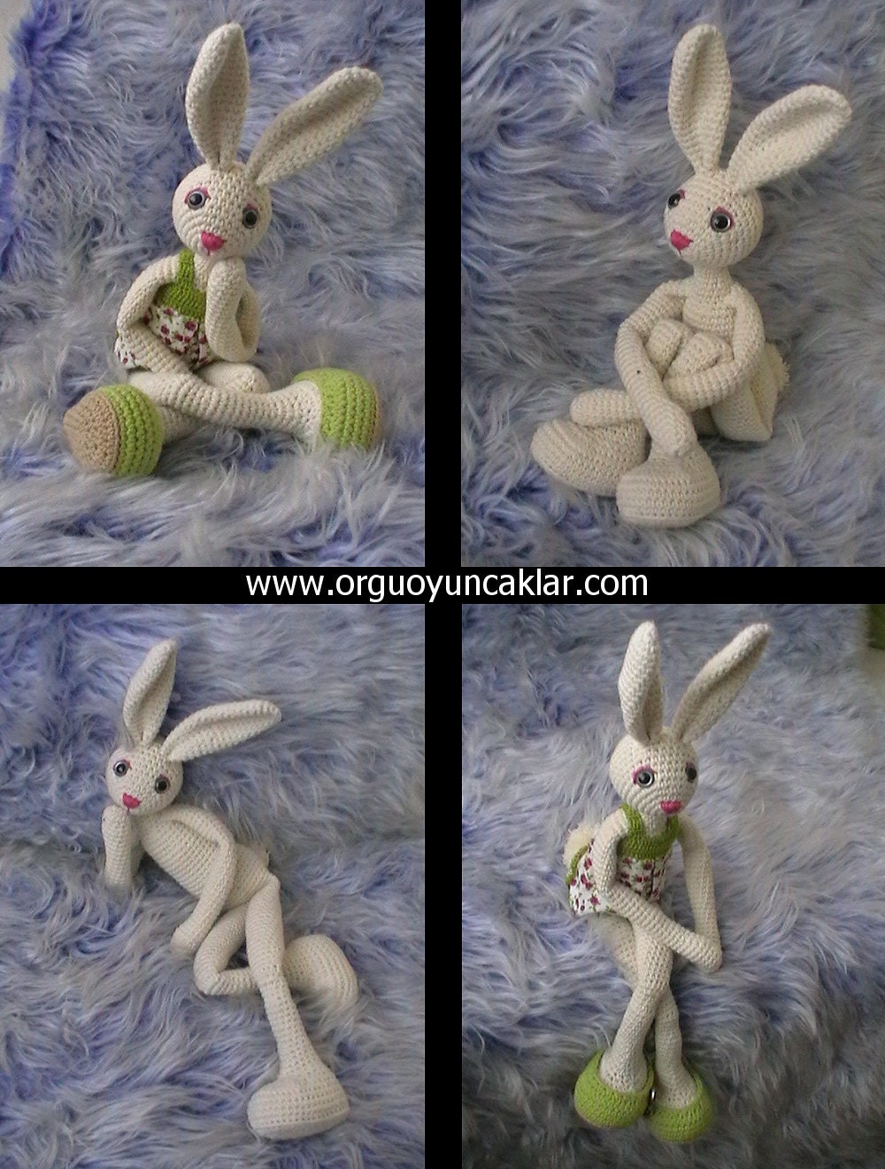 Amigurumi 19 inc Bunny Pattern