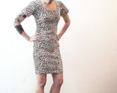 Perfect Leopard Print BodyCon Mini Dress. Small.