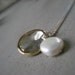 Cradled Pearl Necklace