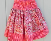 SALE Pretty Paisley Twirly Skirt  Size 3T - 4T