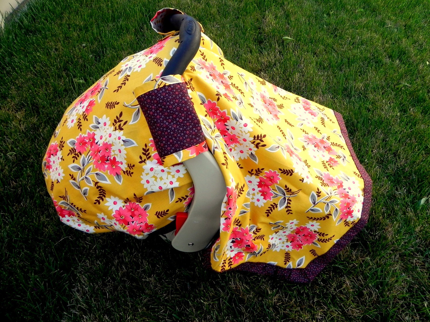 Flea Market Fancy Car Seat Blanket (Car Seat Canopy with Elastic)
