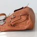 leather messenger tote - Caramel Brown Large Leather Shoulder Bag - Can Be Worn Across the Chest EXPRESS SHIPPING Last One