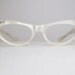 Vintage Pearl 1950s- 60s  Cat Eye Glasses Eyeglasses French Frames