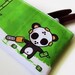 Small Killer Panda Zipper Pouch