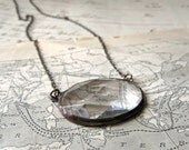 Looking Glass Faceted Necklace