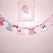 Vintage Style Paper Doll Garland SWEET As PIE Inspiration / Craft Kit ... Pink ... Aqua ... Red ... Polka Dots and Gingham