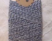 baker's twine - blue and white  - 50 yards (150 feet)