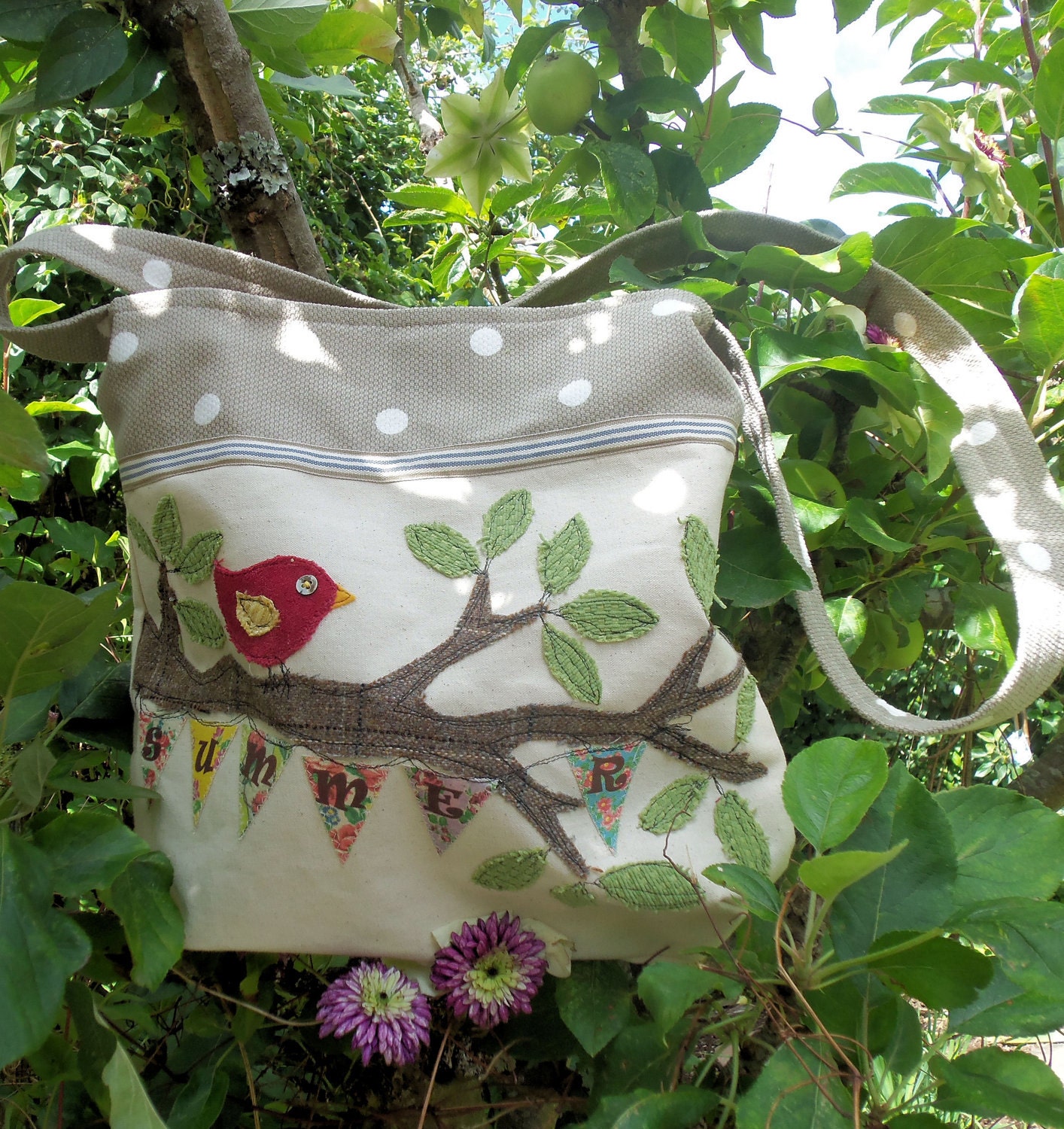 Summer Birdie Bag pdf Pattern