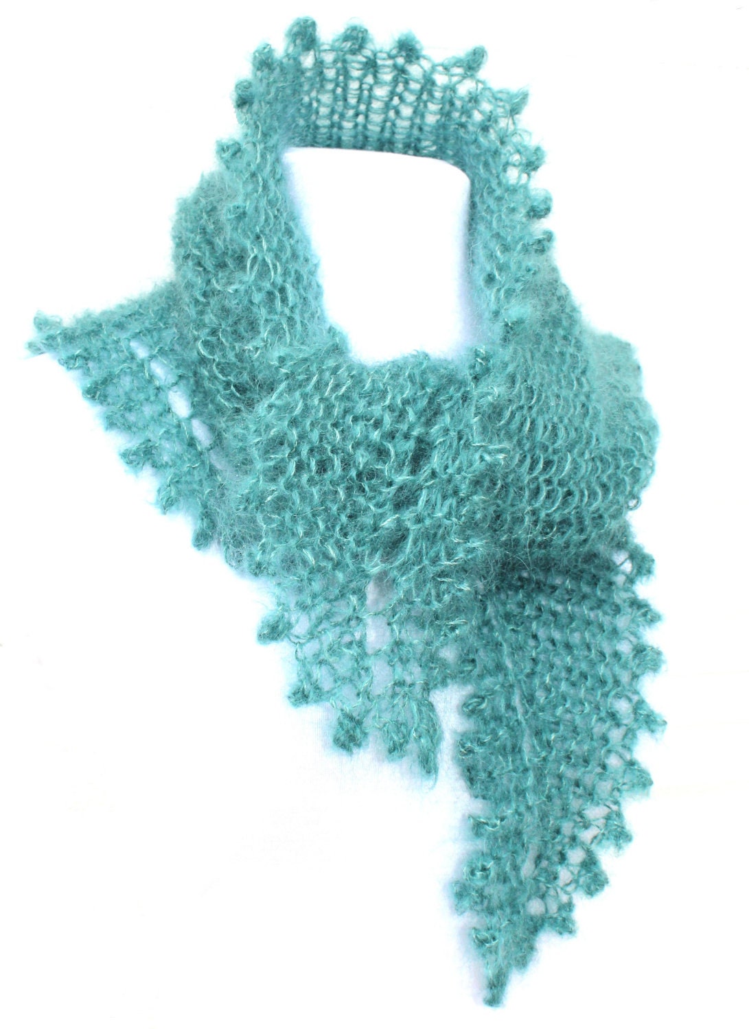 PATTERN - Shawl/Scarf/Necktie/Wrap- All Knit Stitch Knitting Pattern