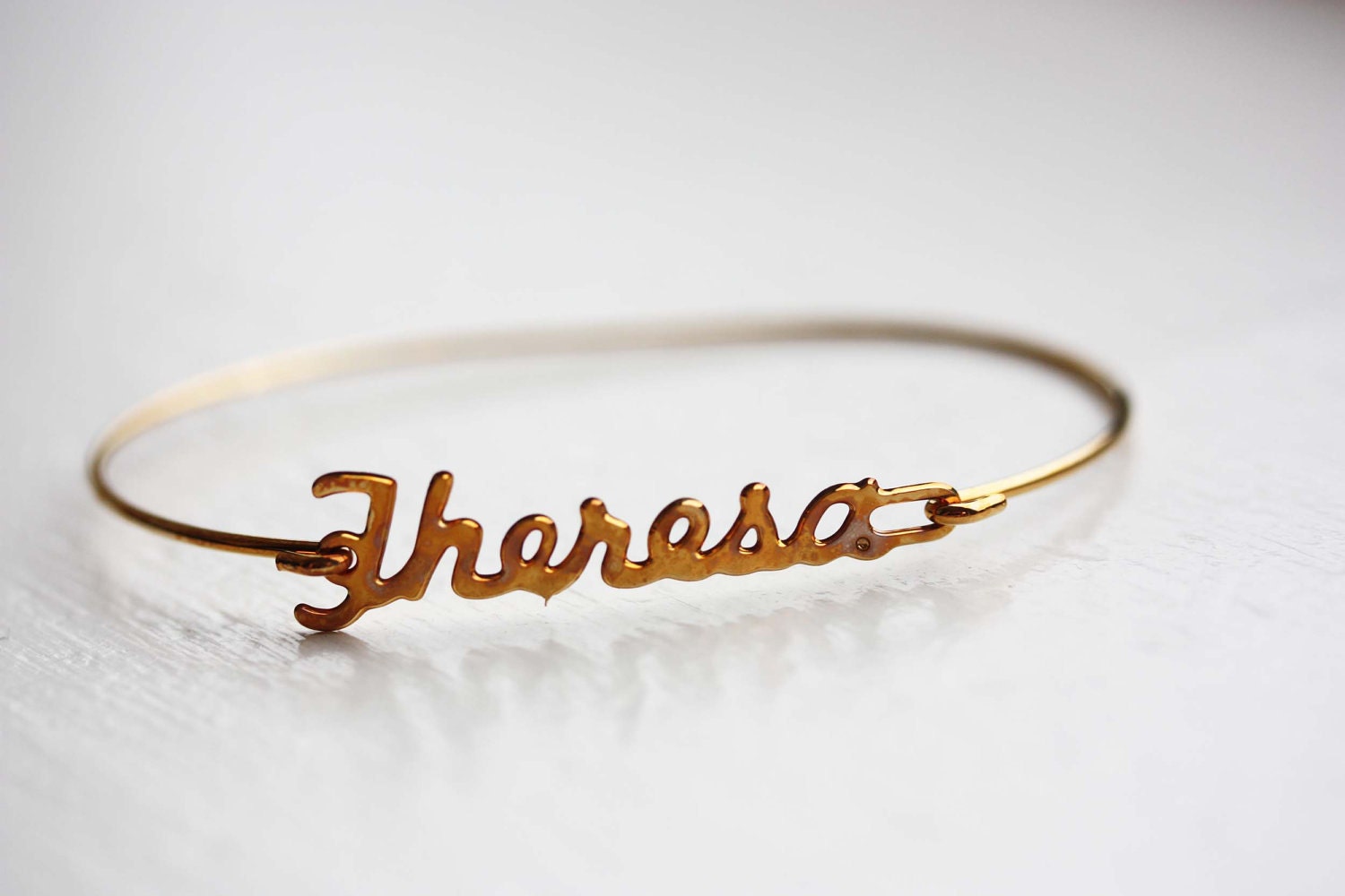 Vintage Name Bracelet - Theresa