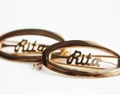 Vintage Hair Clips - Rita