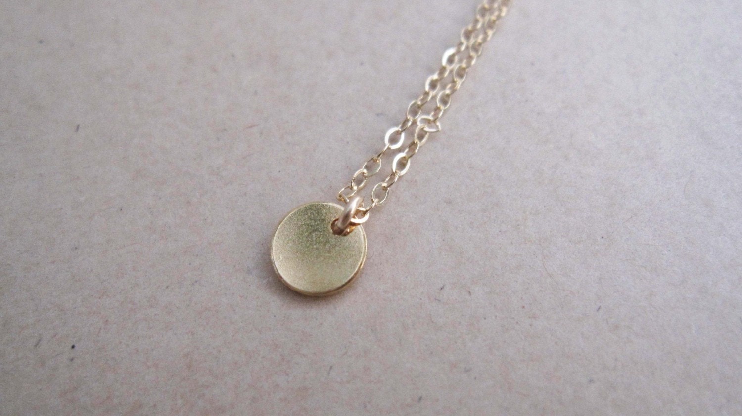 Gold Dot Necklace
