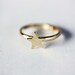 Tiny Gold Star Ring