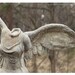 If I had Wings 8x10 Photo 11x14 mat stone statue victory greek ruin detailed headless feminine stone dream
