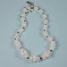 Vintage Milk Glass Necklace Bead Clusters W. Germany