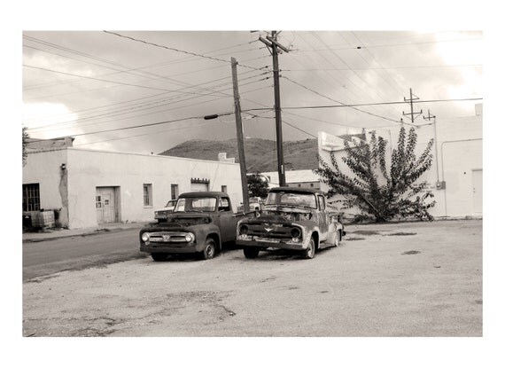 rusty trucks