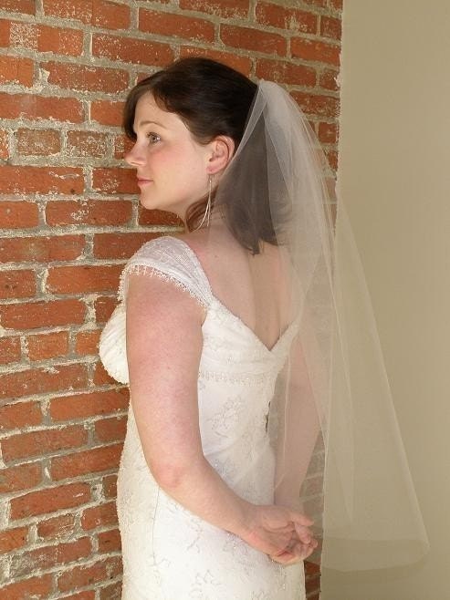 Wedding veil - Custom order for Lucy