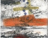 Strata - original Solar Plate etching