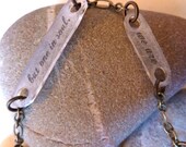 Rumi Poem Bracelet