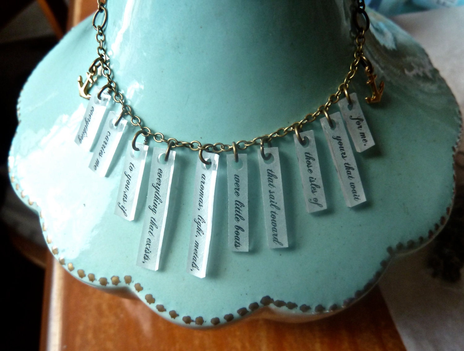 Pablo Neruda Cascade Necklace