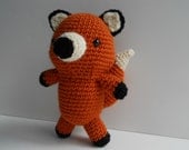 Amigurumi Crochet Fox Plush Toy