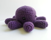Amigurumi Grape Octopus Crochet Plush