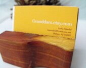 Cedar Business Card Holder