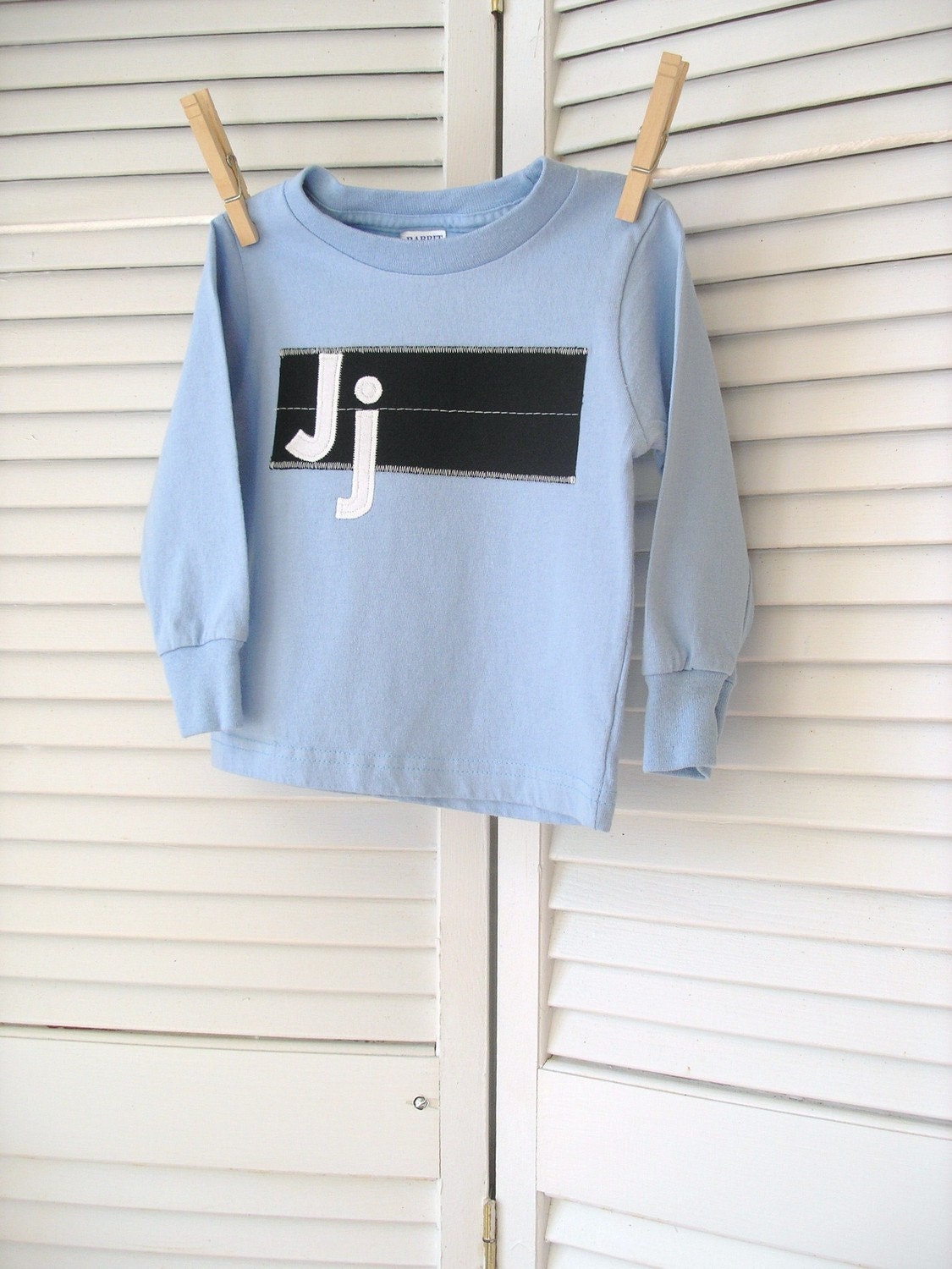 Boy's Personalized Retro Monogram T-Shirt
