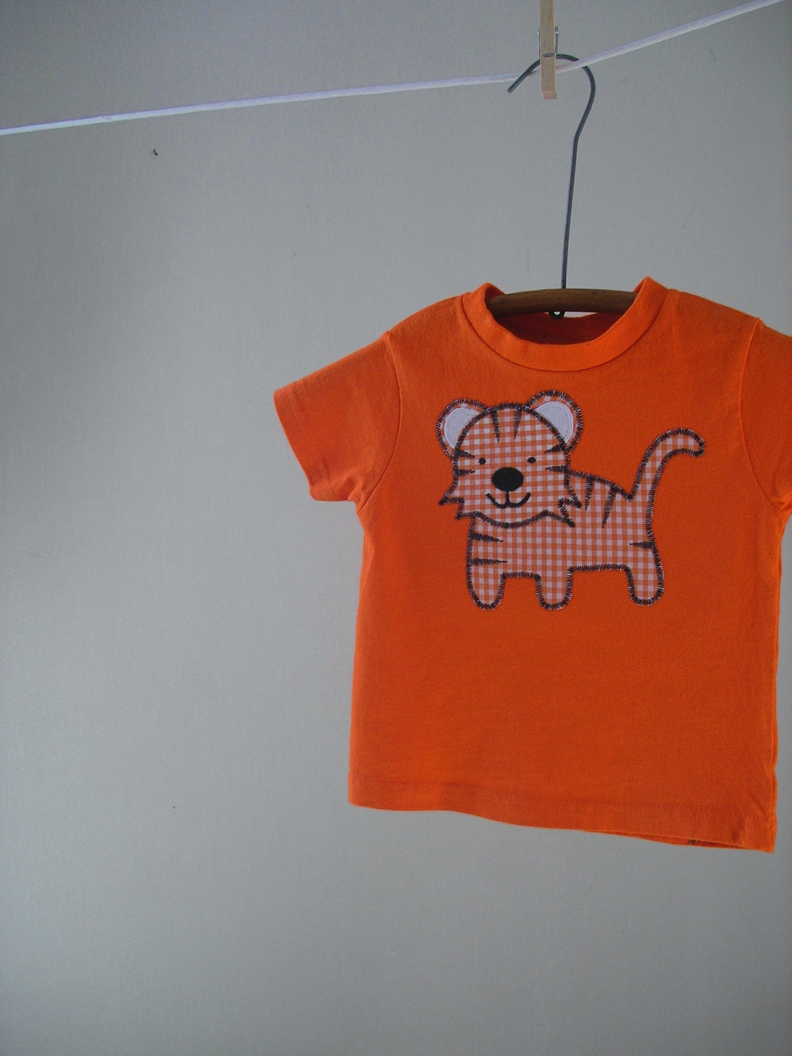 Boy's Orange Tiger T-Shirt