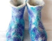 Felted boots, slippers for kids, made to order