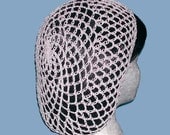 Snood Hair Net - Antique White