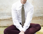 Olive and Black Plaid Men's Necktie by Sheena Espiritu Solis - SheenaEspirituSolis Olive and Black Plaid Men's Necktie by Sheena Espiritu Solis - SheenaEspirituSolis