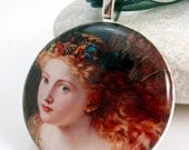 Fairy Pendant Polymer Clay Necklace Sophie Anderson