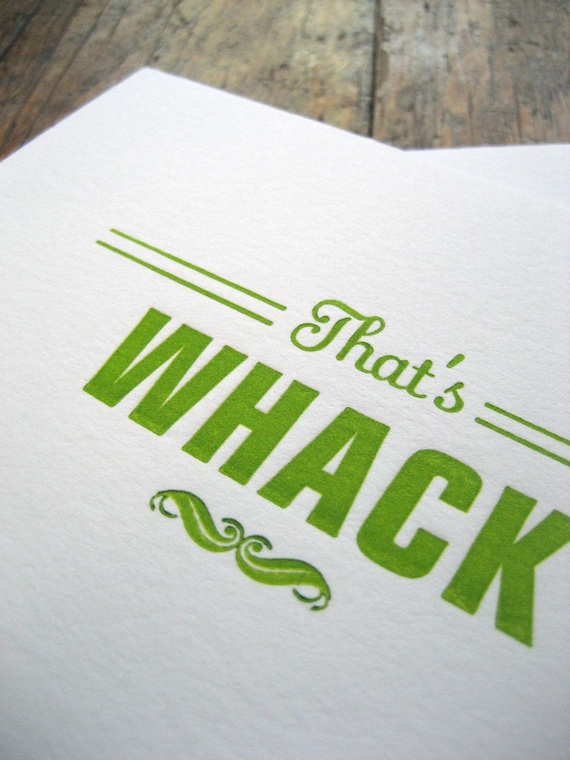 Gangsta Card "That's Whack"