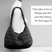 Racing Purse -  Zipper Purse - Auto Racing - Black and White Hobo Bag - Checkered Bag - Checkered Flag - Checks (no16)