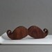 moustache salt and pepper shaker.