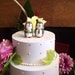 Custom wedding cake toppers penguins - love birds personalized