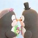 Custom wedding cake toppers penguins - love birds personalized