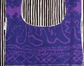 Purple Troikka Baby Bib, Finland, Maija Isola