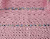 Soft & Sweet Pink Baby Afghan