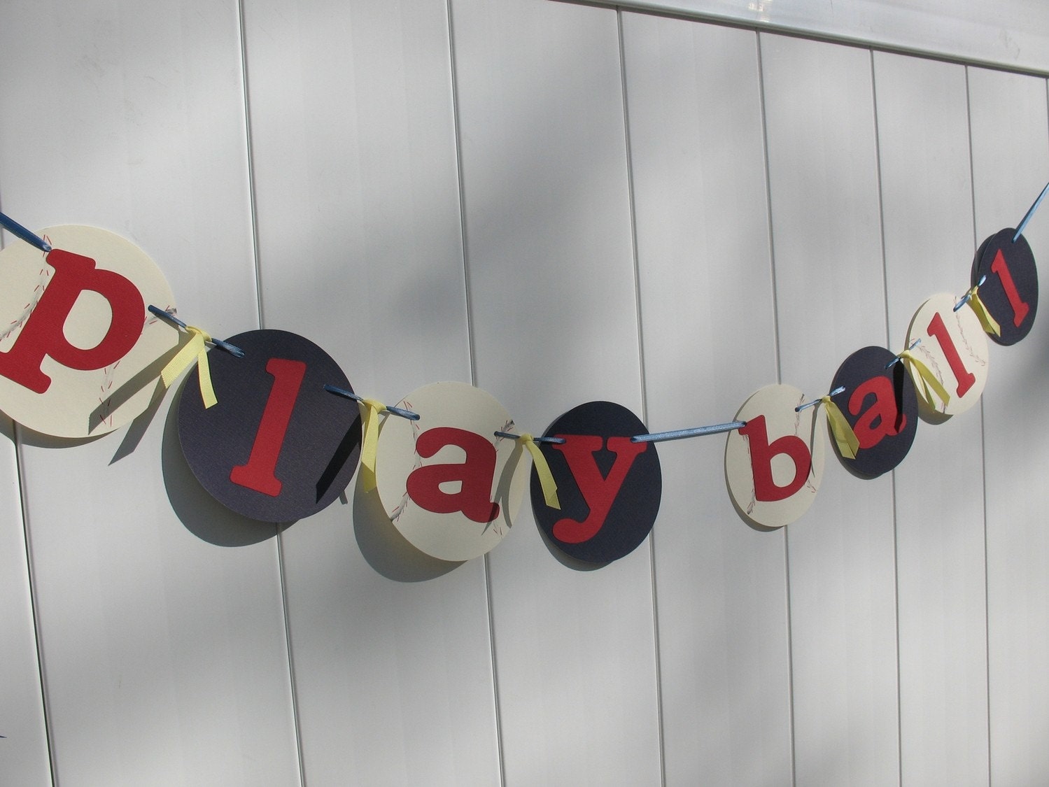 Play Ball Baseball Party Banner - Ready to Ship Il_170x135
