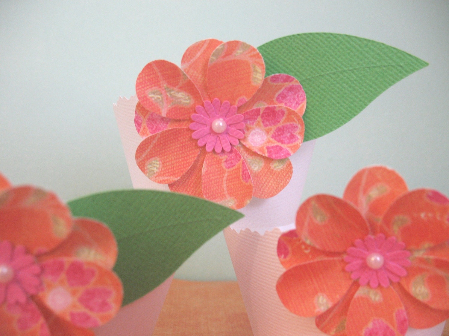 12 Orange Zest Cupcake Wrappers Il_170x135