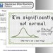 Significantly Not Normal Cross-Stitch Pattern (Shapiro Wilk Test)
